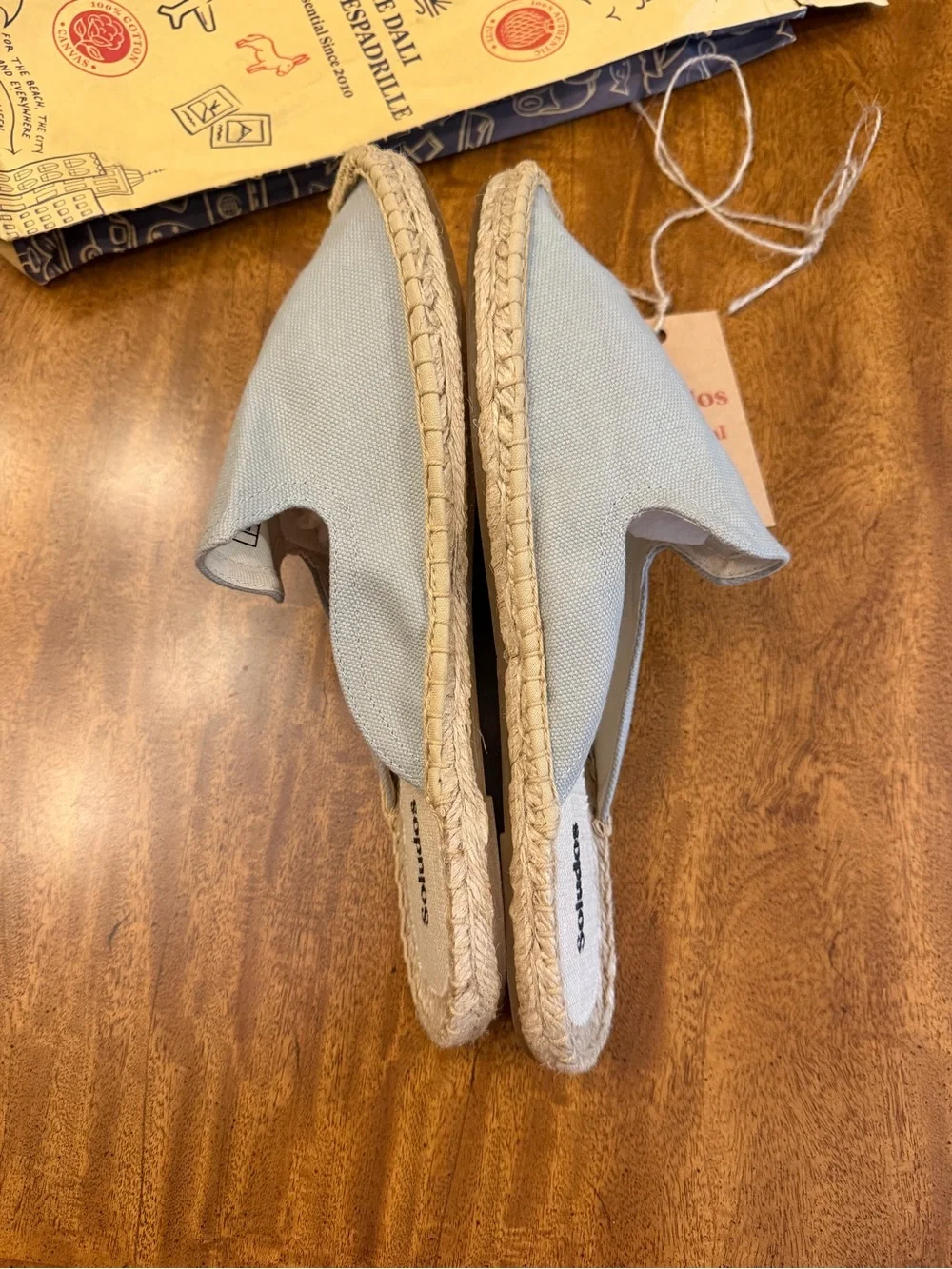 SOLUDOS women’s The Dali Mule Espadrille Piedra Gray